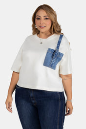 Camiseta Oversize  Marca Trucco's  Plus Size