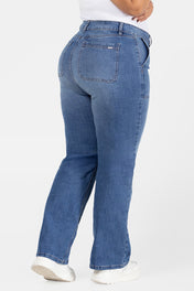 Jean Bota Recta Plus Size Marca Trucco's