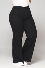 Jean Palazzo Tiro Alto Marca Trucco´s Plus Size