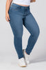 Jean Skinny Tiro Alto Marca Trucco´s Plus Size