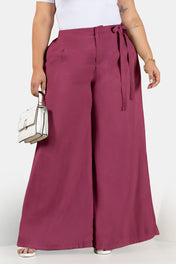 Pantalón Wide Leg Marca Trucco's Plus Size