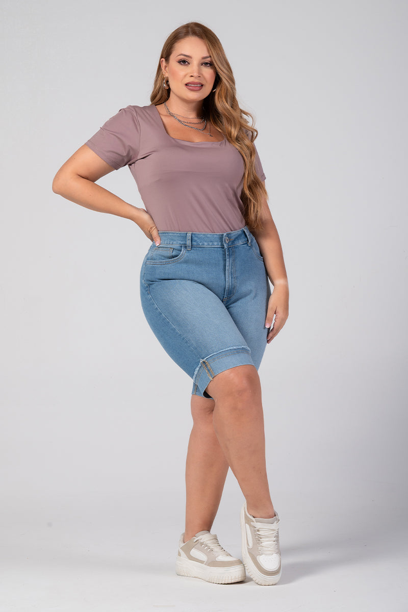 Torero Tiro Alto Ruedo Doblado Marca Trucco´s Plus Size