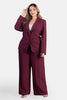Set Pantalón 2 Piezas Plus Size en Rayón y Poliéster Marca Trucco's