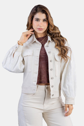 Chaqueta Oversize en Algodón Marca Trucco's - 1