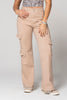 Jean Cargo Wide Leg Tiro Alto 8 Bolsillos Marca Trucco´s