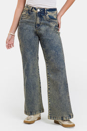 Jean Wide Leg Marca Trucco's