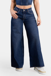 Jean Wide Leg en Algodón Marca Trucco's
