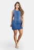 Vestido Corto en Algodón, Poliéster y Elastano Marca Trucco's