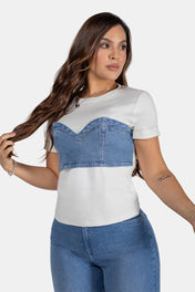 Blusa Manga Corta Marca Trucco's