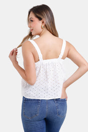 Blusa Manga Sisa en Algodon Marca Trucco's