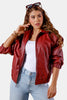 Chaqueta Bomber en Poliuretano y Poliester Marca Trucco's