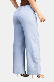 Pantalón Wide Leg en Lino Marca Trucco's