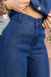Set Pantalón 2 Piezas en Liocel, Rayón y Poliéster Marca Trucco's