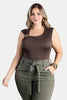 Blusa Manga Sisa en Poliéster y Elastano Marca Trucco's Plus Size