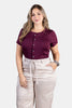 Body Manga Corta en Poliéster y Elastano Marca Trucco's Plus Size