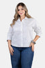 Camisa Manga Larga en Algodón y Elastano Marca Trucco's Plus Size