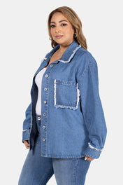 Chaqueta Manga Larga Marca Trucco's Plus Size