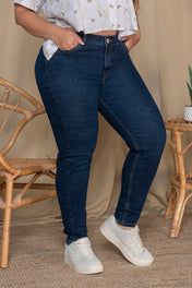 Jean Skinny Tiro Alto Marca Trucco´s Plus Size