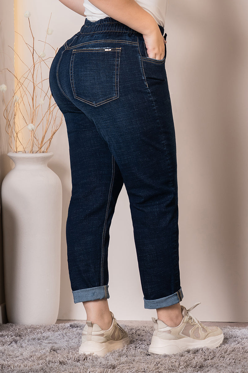 Jogger Clásico Tiro Alto Marca Trucco´s Plus Size