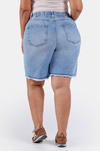 Short Tiro Alto Plus Size en Algodón Marca Trucco's Plus Size - 6