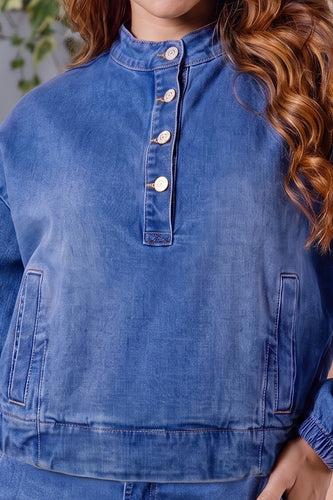 Chaqueta Bomber en Algodón, Poliéster y Elastano Marca Trucco's - 2