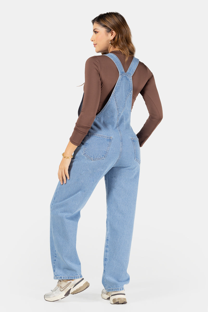 Overol Oversize Denim Mujer Casual Chic Marca Trucco´s
