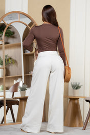 Pantalón Wide Leg Marca Trucco's