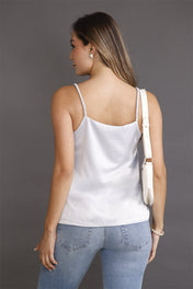 Blusa Tiras en Poliester y Elastano Marca Trucco's