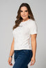 Camiseta Cuello Redondo Con Detalles de Gircones Marca Trucco´s