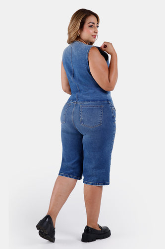Chaleco Plus Size en Algodón, Poliester y Elastano Marca Trucco's Plus Size - 7