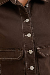 Chaqueta Manga Corta en Algodón y Elastano Marca Trucco's