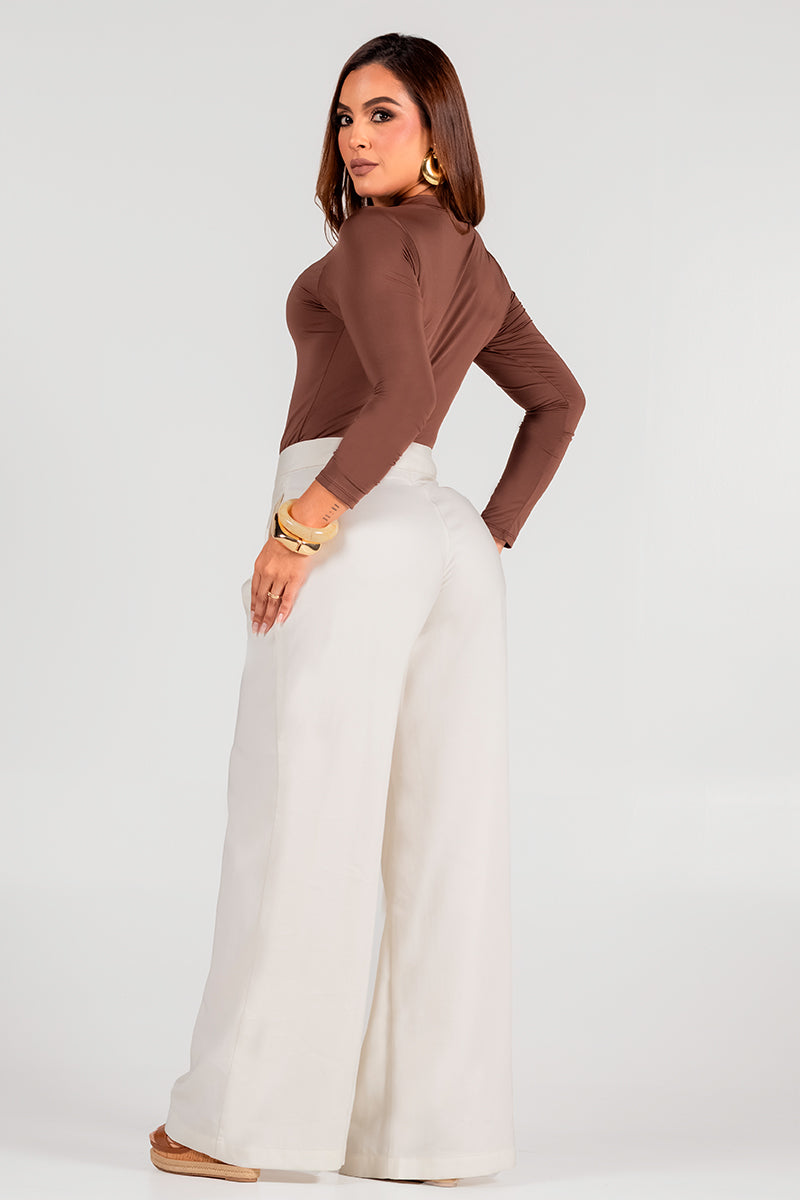 Pantalón Wide Leg Marca Trucco's