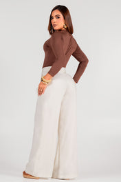 Pantalón Wide Leg Marca Trucco's