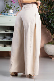 Pantalón Palazzo en Rayón y Poliéster Marca Trucco's