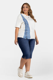 Camiseta Básica  Marca Trucco's Plus Size