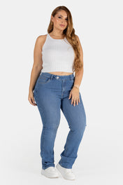 Jean Bota Recta Marca Trucco´s Plus Size