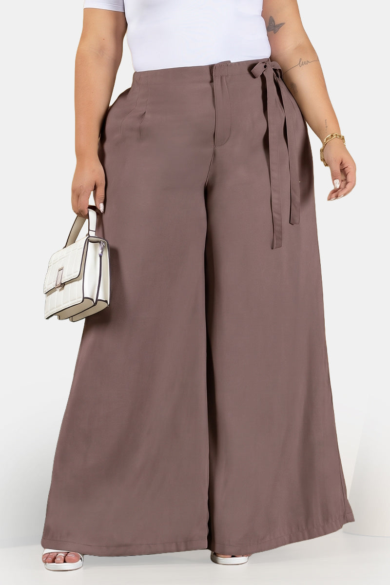 Pantalón Wide Leg Marca Trucco's Plus Size