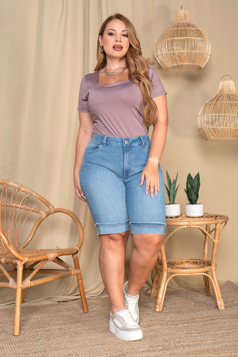 Torero Tiro Alto Ruedo Doblado Marca Trucco´s Plus Size
