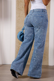 Jean Wide Leg Marca Trucco's