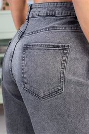 Jean Barrel en Algodón, Poliéster y Elastano Marca Trucco's
