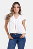 Blusa Manga Corta en Algodón Marca Trucco's