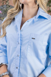 Blusa Manga Larga en Algodón y Elastano Marca Trucco's
