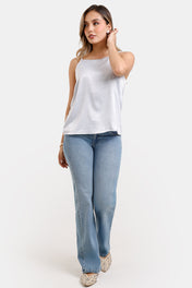 Blusa Tiras en Poliester y Elastano Marca Trucco's