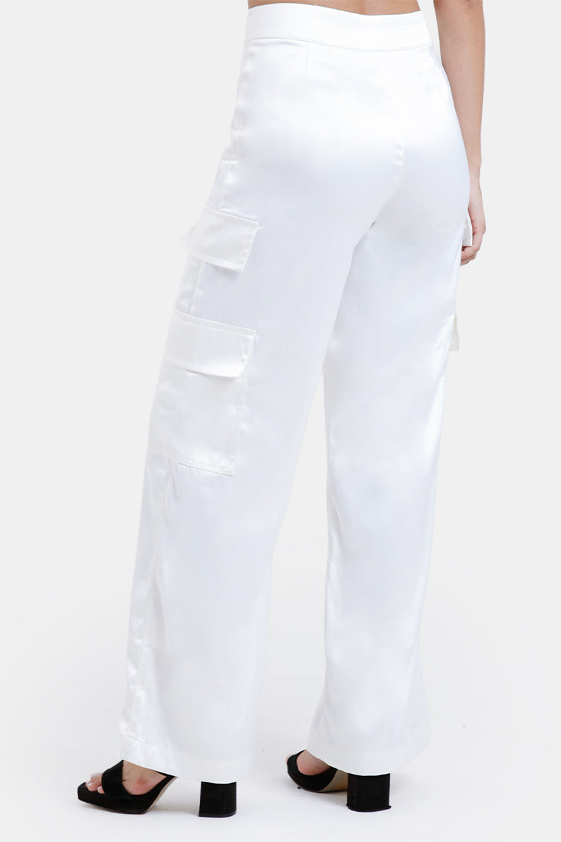 Pantalón Cargo en Poliester y Elastano Marca Trucco's