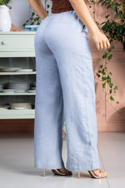 Pantalón Wide Leg en Lino Marca Trucco's