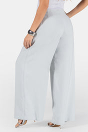 Pantalón Wide Leg Cintura Alta Elegante Marca Trucco´s