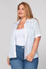 Camisa Manga Corta a Rayas Marca Trucco´s Plus Size