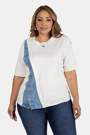 Camiseta Básica  Marca Trucco's Plus Size