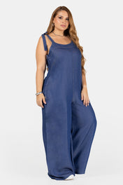 Vestido Midi en Lioncell  Marca Trucco´s Plus Size