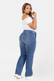 Jean Bota Recta Plus Size Marca Trucco's